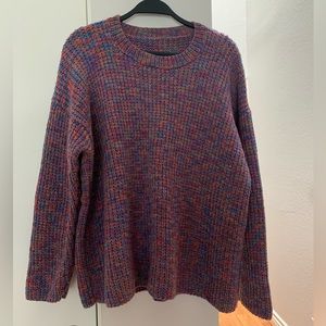 Vintage crew neck knit sweater